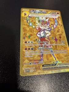 Cinderace ex 163 Sv: Scarlet & Violet Black Star Promo Cards Holo Pokemon - Picture 1 of 3