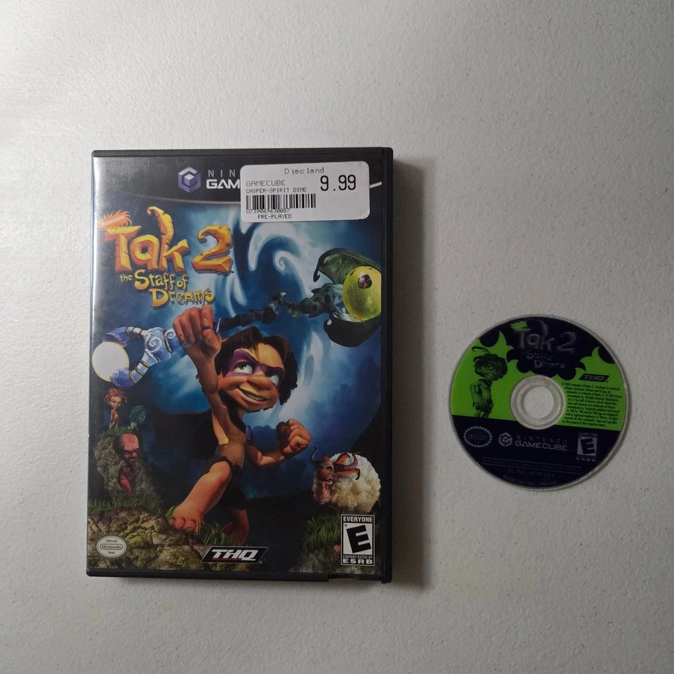Tak 2 The Staff of Dreams GameCube Videojuego Multijugador Sin Manual Foto 1 de 2