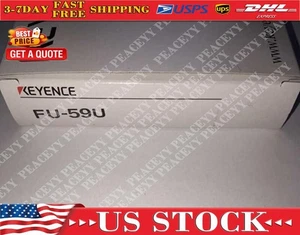 Keyence FU-59U Digital Fiber Optic Sensor FU59U NEW In Box Free Shipping 1PCS - Picture 1 of 11