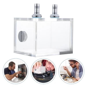 Water Tank Cooling System PC Computer CPU Liquid Cooler Reservoir 200ml - Zdjęcie 1 z 12