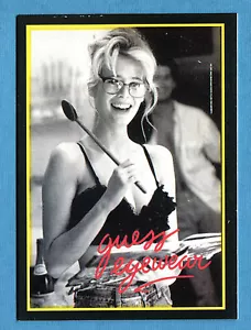 LE BELLISSIME -Masters Cards 1993 -n. 212 - GUESS EYEWEAR - PUBBLICITA' -New - Foto 1 di 1