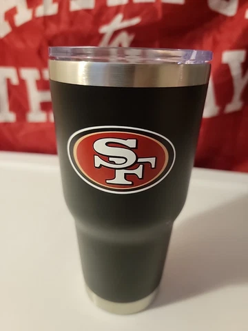 San Francisco 49ers Team Logo 30 oz Tumbler DWNFTLTUMSF VGC Cover
