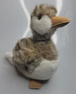 Vintage 1992 Purr-Fection Anatra marrone morbida 12" peluche imbottito animale - Foto 1 di 8