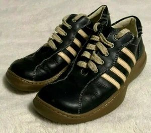 authentic STEVE MADDEN "STEVIES" LEATHER SHOES WOMEN'S SZ 5 sneakers COMFORTABLE - Picture 1 of 8
