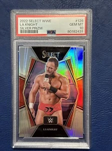 2022 Panini Select WWE LA KNIGHT Silve Prizm Premier Level PSA 10 - Bild 1 von 2