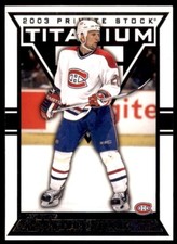 2002-03 Pacific Private Stock Titanium Retail Richard Zednik #58