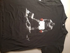 Vintage Muhammad Ali Liston Knock Out Sports Illustrated Iconic Photo T Shirt M - Picture 1 of 3