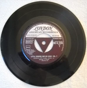 **LITTLE RICHARD AND HIS BAND VOL 7 45rpm 7"EP RE-U1235 VERY GOOD CONDITION** - Picture 1 of 3