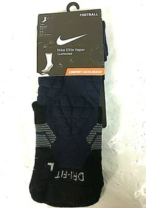 NEW $18 Nike Elite Vapor Cushioned Football Socks SX4924, Size Small - Picture 1 of 5