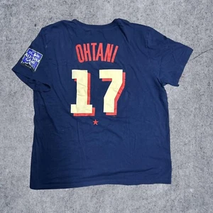 MLB Anaheim Angles Shohei Ohtani All Star Game Shirt MVP Dodgers XL - Picture 1 of 8