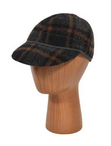 Ralph Lauren RRL De colección Lana a Cuadros Béisbol Caza Sombrero Gorra S Nuevo - Imagen 1 de 2