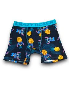 Crazy Boxer Disney Lilo & Stitch Pineapple Men's Boxer Brief - Picture 1 of 3