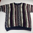 Sutter and Grant Coogi Style Men’s Large Cotton Dad Funky Ugly Fun Sweater