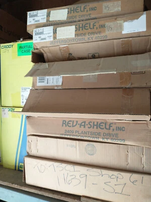 Rev-A-Shelf 24" Pie Cut Lazy Susan 2-Shelf Set 6942-24-11-52 - Image 1 of 2