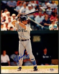 EDGAR MARTINEZ signed 8x10 photo (Mariners - autograph) HOF - PSA/DNA cert! - Picture 1 of 1