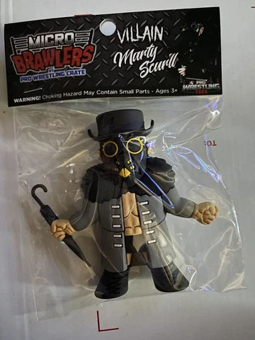 The Villain Marty Scurll Micro Brawler Series 1 ROH Cover