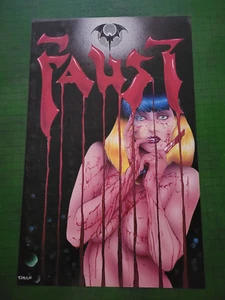 Faust Poster 1988 Tim Vigil RARE - Picture 1 of 1