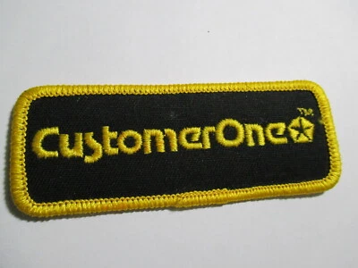 Customer ONE Patch Auto American Cars Chrysler Vintage Original NOS - Image 1 of 4