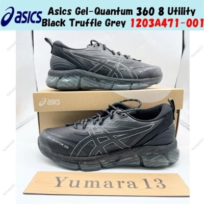 Asics Gel-Quantum 360 8 Utility Negro Trufa Gris 1203A471-001 Hombres Talla - Imagen 1 de 4