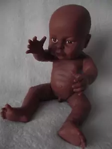 15" PETERKIN BLACK, ETHNIC BABY BOY DOLL, ANATOMICALLY CORRECT - Picture 1 of 12