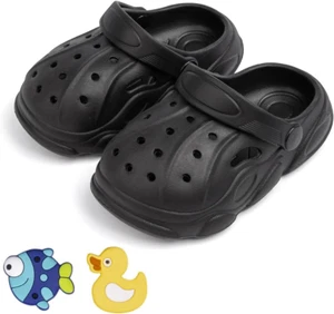 Toddler Cute Garden Clogs Boys Girls Slip on Shoes Summer Lightweight Outdoor Sl - Picture 1 of 6