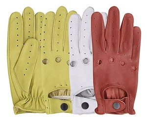 NUEVO VESTIDO GRAN CALIDAD Chófer Hombre guantes para conducir 100% - Imagen 1 de 5