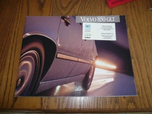 1993 Volvo 850 GLT Series Sales Brochure - Picture 1 of 8