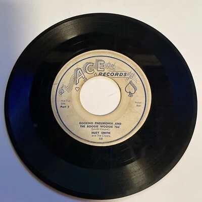 Huey"Piano" Smith Rockin' Pneumonia And The Boogie Woogie Flu PT  1&2 VG 1958 - Image 1 of 4