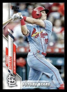 2020  Topps #44 Tommy Edman St. Louis Cardinals Baseball card