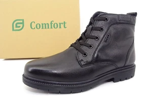 G-Comfort Stiefeletten Boots Herrenstiefel Schuhe Schwarz Lammfell Gr. 40 - Bild 1 von 12