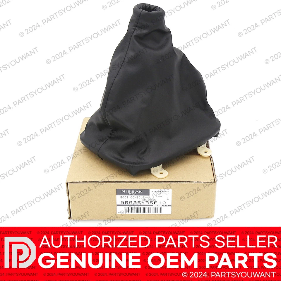 GENUINA Nissan 240SX 180SX S13 JDM Manual Cuero Cambio Bota Consola 96935-35F10 Foto 1 de 4