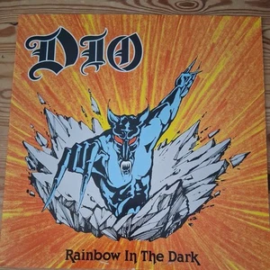 DIO "Rainbow In The Dark" 12" Single UK 1983 Vertigo DIO 212 EX / EX - Picture 1 of 6