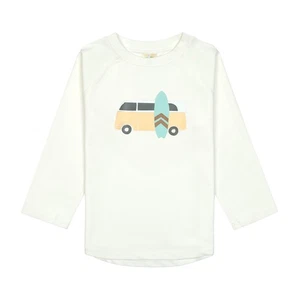 LÄSSIG Badeshirt Langarm UV-Schutz Camper Weiß Gr. 98 - Bild 1 von 1