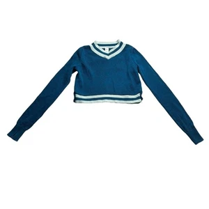 Ivivva Girls Size 10 Cropped Match Driver Sweater - Picture 1 of 6