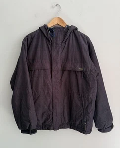 Giacca vintage John Rich & Bros Woolrich a quadri con cappuccio e zip intera tasche uomo L - Foto 1 di 13