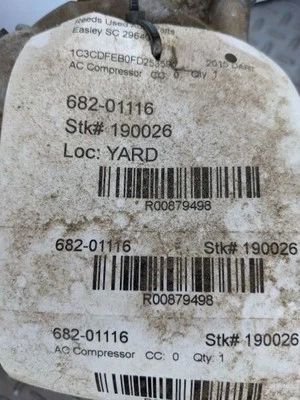 Compresor de CA compatible con 14-16 DART 8498 Foto 1 de 4