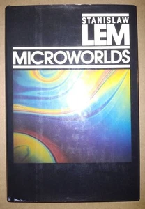 OOP  1st American Edition - Hardcover Book -MICROWORLDS - Stanislaw Lem - Essays - Picture 1 of 5