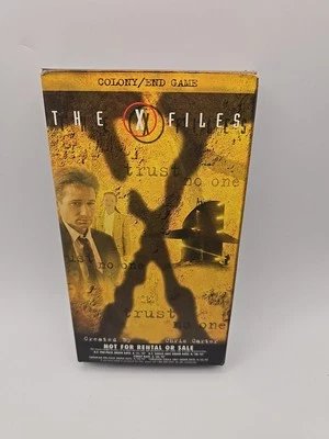 The X-Files Colony / End Game VHS (1997 20th Century Fox) Screener  - Image 1 of 3