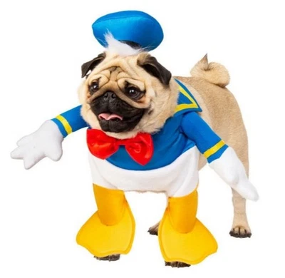 Disfraz de Halloween para mascotas Disney del Pato Donald talla mediana Foto 1 de 2