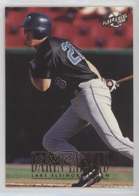 1996 Fleer Excel Darin Erstad #26 Rookie RC - Image 1 of 2