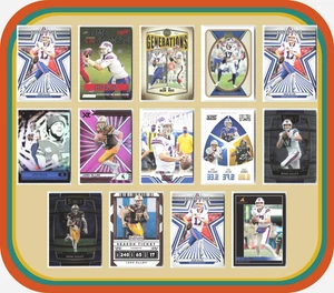 Lote de 14 facturas Josh Allen - 2024 Rookies & Stars x3, 2021 Select, Prestige, XR - Imagen 1 de 17