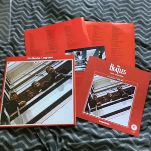 The Beatles-1962-66 Red Album 2LP 180g Gatefold Vinyl Deagnosti W/Booklet Rare - Picture 1 of 9