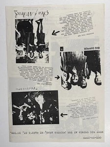 The Popguns Flyer Original Next Big Thing The Joiners Arms Circa 1990's - Picture 1 of 12