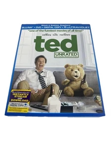 Ted (Blu-ray Disc, 2014, 2-Disc Set, Includes Digital Copy) Missing 1 Cd - Picture 1 of 5