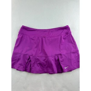Nike Dri Fit Purple Tennis Golf Skirt Pleated Activewear Athletic Medium - Picture 1 of 7