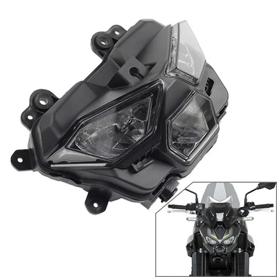 Front Headlight Head Lamp Assembly Smoke Lens For Kawasaki Z900 2025 2026 - Image 1 of 4