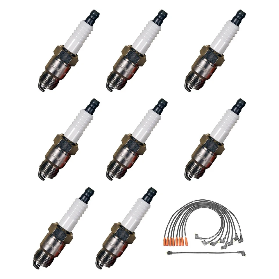 For Mercury Cougar 73-74 Denso Spark Plug Wire & Spark Plug Kit Foto 1 de 2