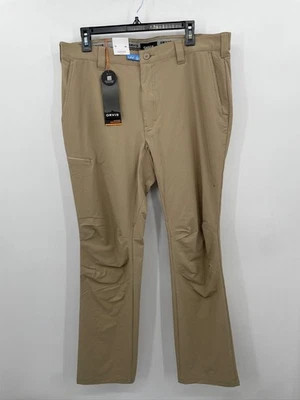 Pantalones de rendimiento Orvis tostados nuevos con etiquetas The JQD Pant UPF 50 talla 36 Foto 1 de 4