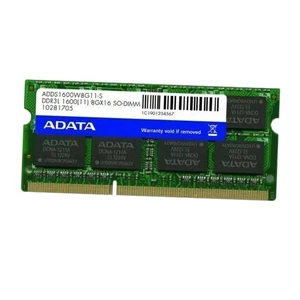 8GB 4GB DDR3L 1600MHz PC3L-12800S 1.35V Laptop Memory SODIMM RAM Notebook ADATA - Picture 1 of 7