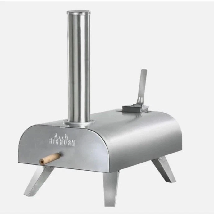 S BIG HORN SRPG18003B EXTERIOR Horno para Pizza Leña Portátil Pellet 12" Foto 1 de 1